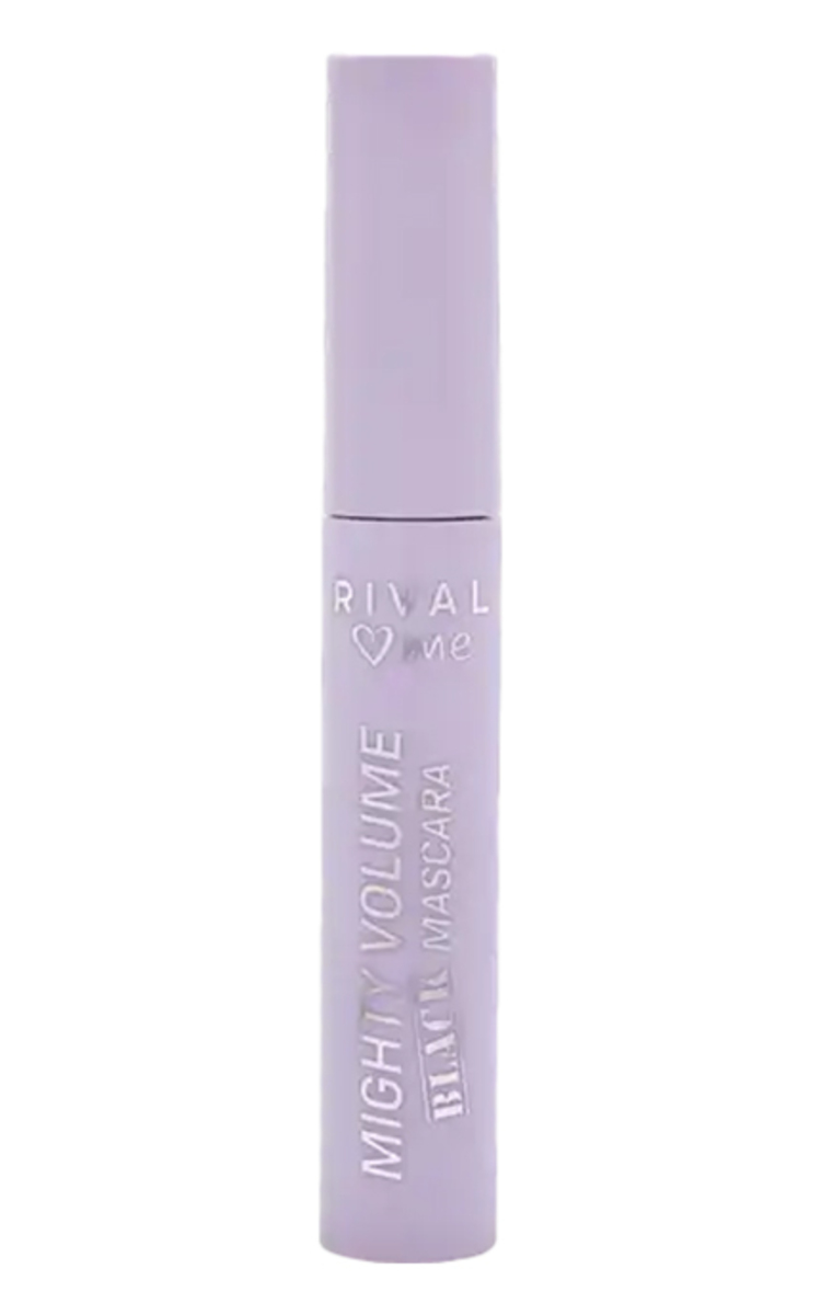 RIVAL LOVES ME RIVAL LOVES ME, MIGHTY VOLUME, BLACK MASCARA, juodas blakstienų tušas, 01 BLACK, 10 ml. 10 ml