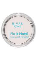 RIVAL LOVES ME, FIX IT MATT, kompaktinė pudra, 9 g.