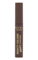 RIVAL LOVES ME, MIGHTY VOLUME, BROWN MASCARA, rudas blakstienų tušas, 02 BROWN, 10 ml.