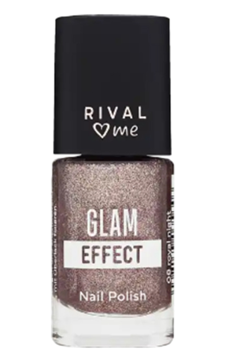 RIVAL LOVES ME RIVAL LOVES ME, GLAM EFFECT, nagų lakas, 08 ROYAL NIGHT, 9 ml. 9 ml