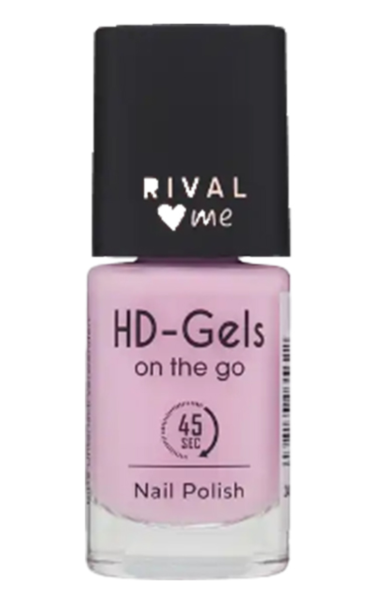 RIVAL LOVES ME RIVAL LOVES ME, HD-GELS ON THE GO, nagų lakas, 36 LAVENDER LIFE, 9 ml. 9 ml