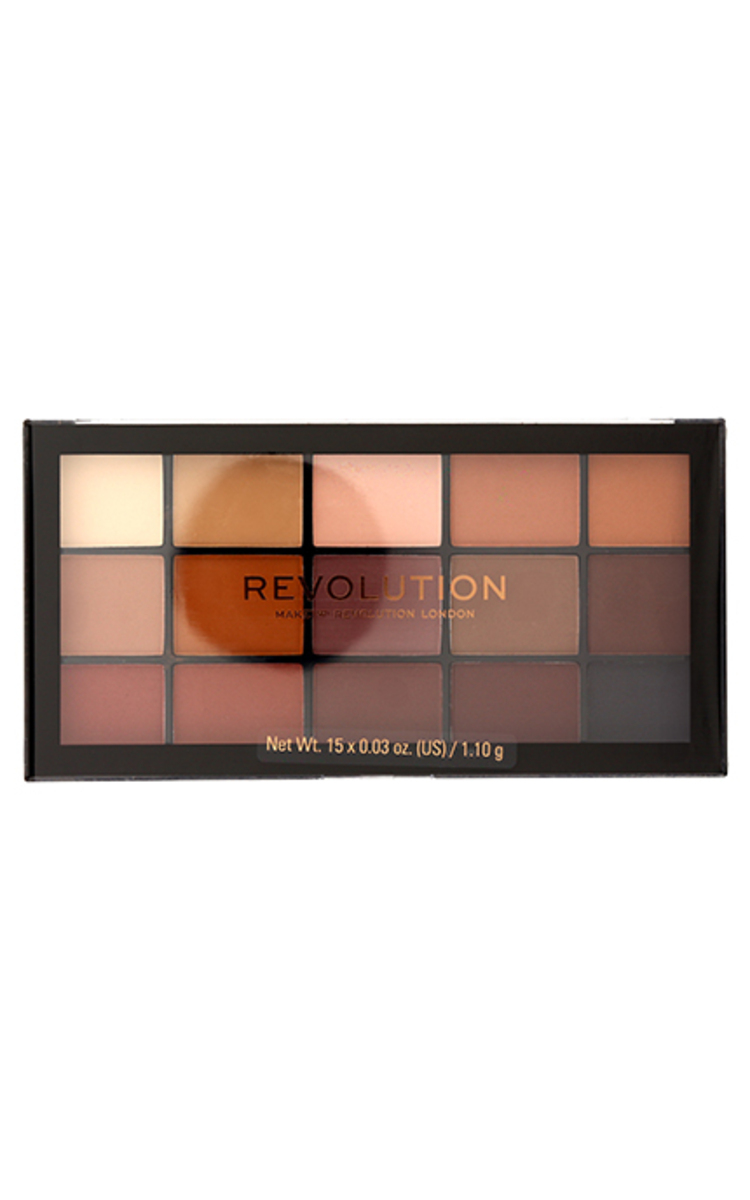 MAKE UP REVOLUTION MAKE UP REVOLUTION, RELOADED BASIC MATTES, makiažo paletė, 1 vnt. 1 vnt.