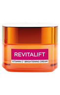 L'OREAL PARIS, REVITALIFT CLINICAL, odą skaistinantis kremas su vitaminu C, 50 ml.