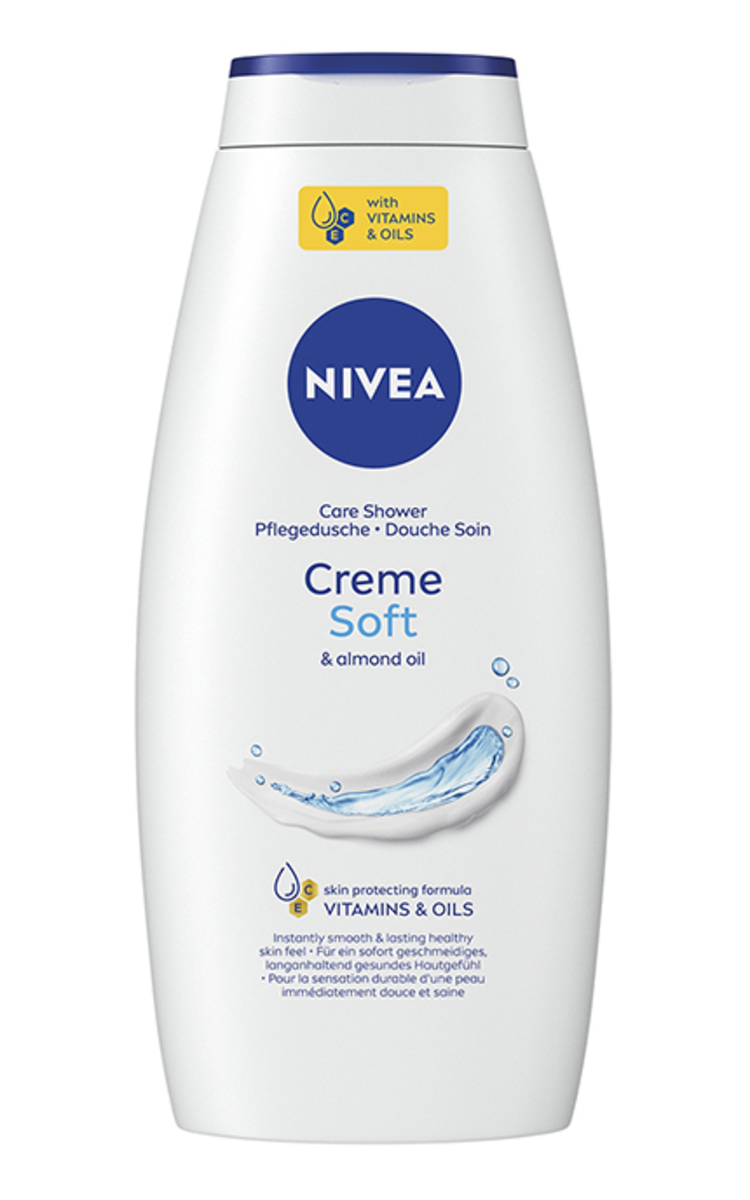 NIVEA NIVEA, CRÈME SOFT, dušo želė, 750 ml. 750 ml