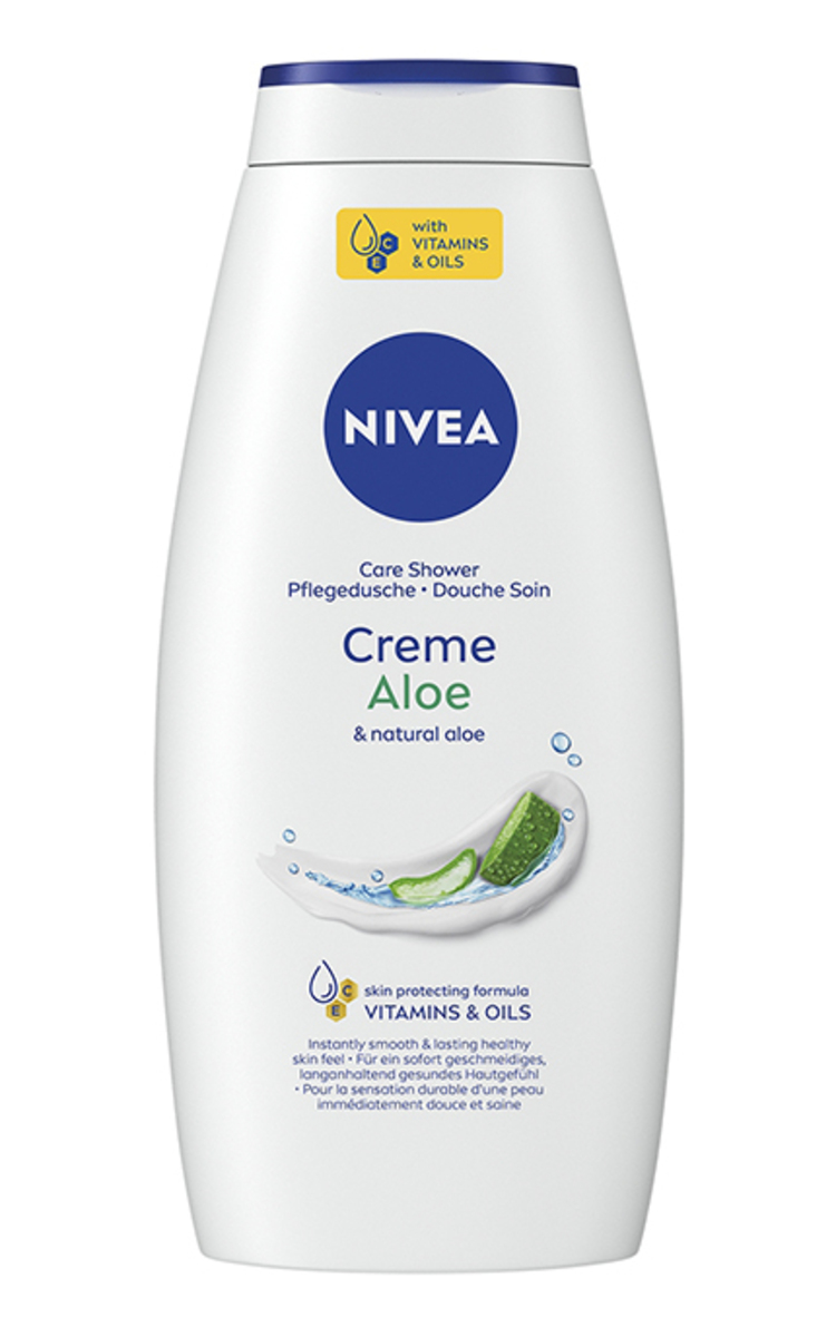 NIVEA NIVEA, CRÈME ALOE, dušo želė, 750 ml. 750 ml