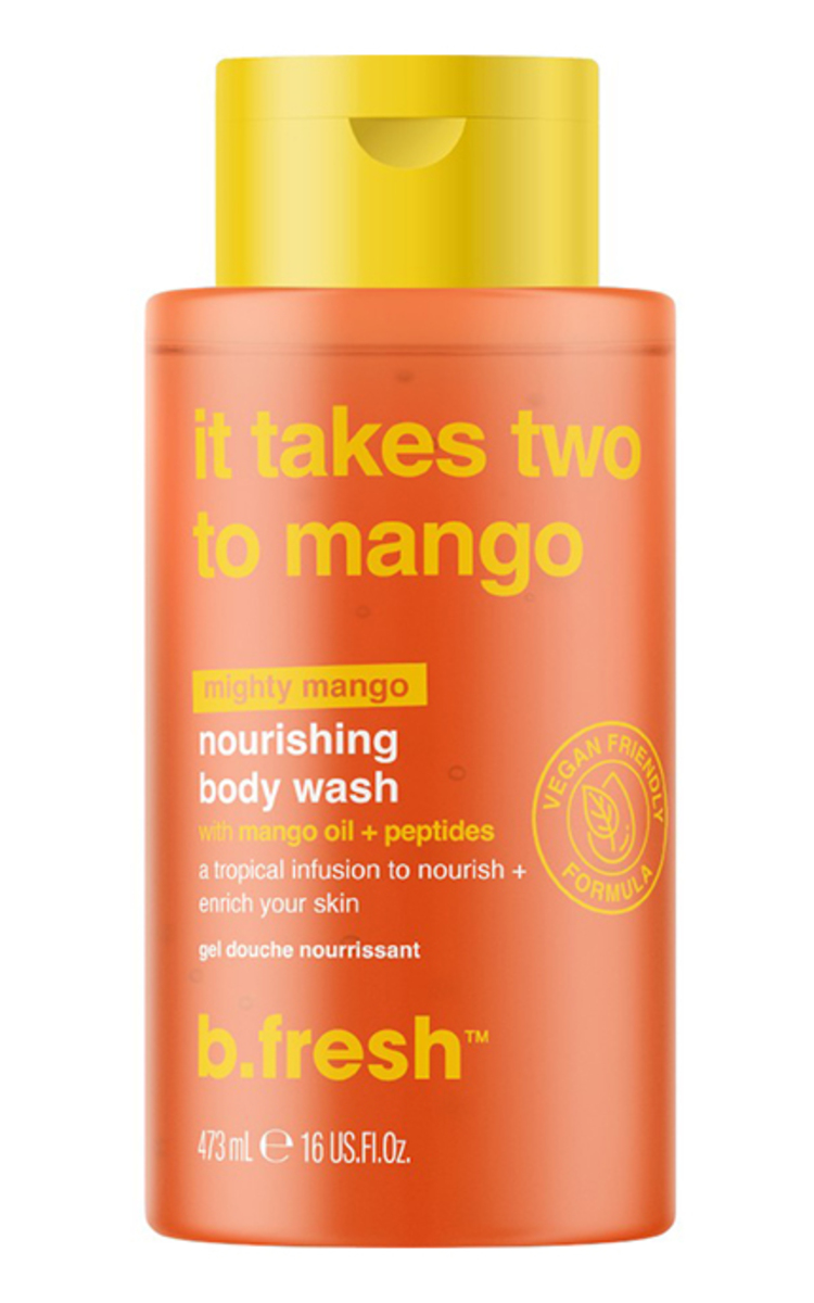 B.FRESH B.FRESH, IT TAKES TWO TO MANGO, maitinamasis kūno prausiklis, 473 ml. 473 ml