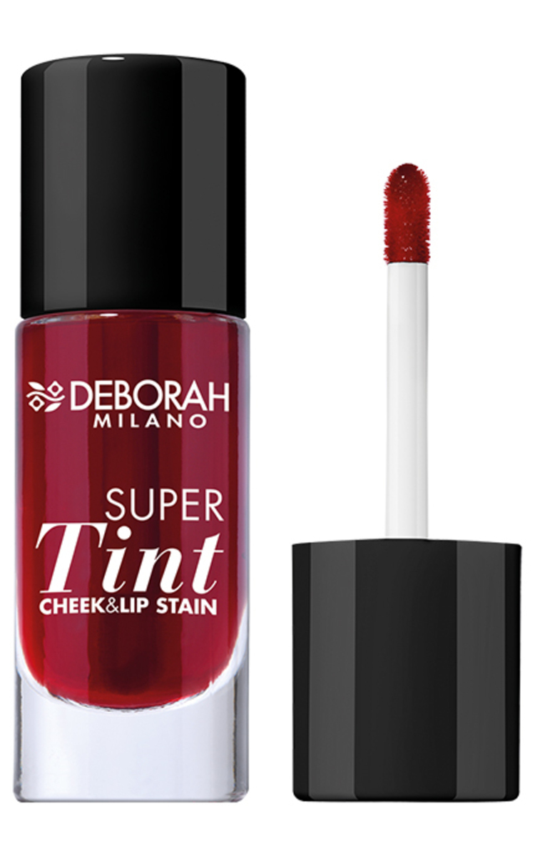 DEBORAH MILANO DEBORAH MILANO, SUPER TINT, skaistalai-lūpų dažai, 7,5 ml.  1 vnt.