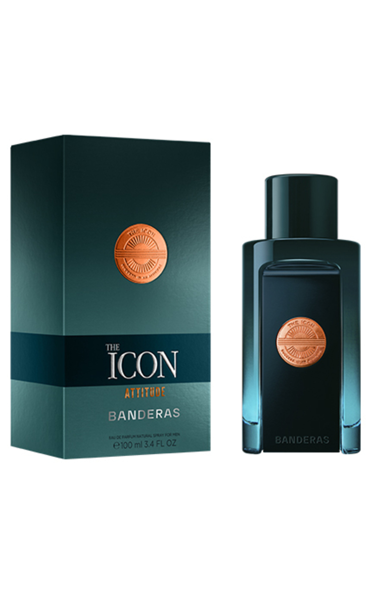 ANTONIO BANDERAS BANDERAS, THE ICON ATTITUDE, vyriškas parfumuotas vanduo, 100 ml. 100 ml