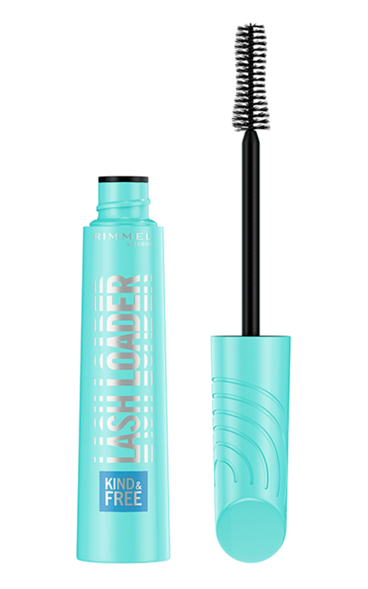 RIMMEL RIMMEL, KIND & FREE LASH LOADER, blakstienų tušas, BLACK, 9,5 ml. 1 vnt.