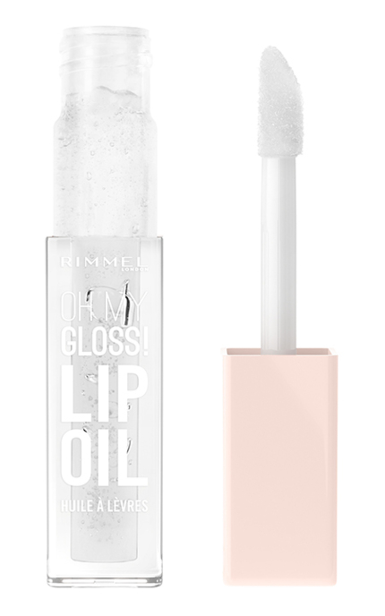 RIMMEL RIMMEL, STAY GLOSSY OH MY GLOSS!, lūpų aliejus, 004 VIVID RED, 6 ml. 1 vnt.