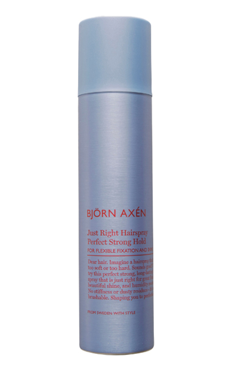 BJORN AXEN, JUST RIGHT HAIRSPRAY, plaukų lakas, 250 ml.