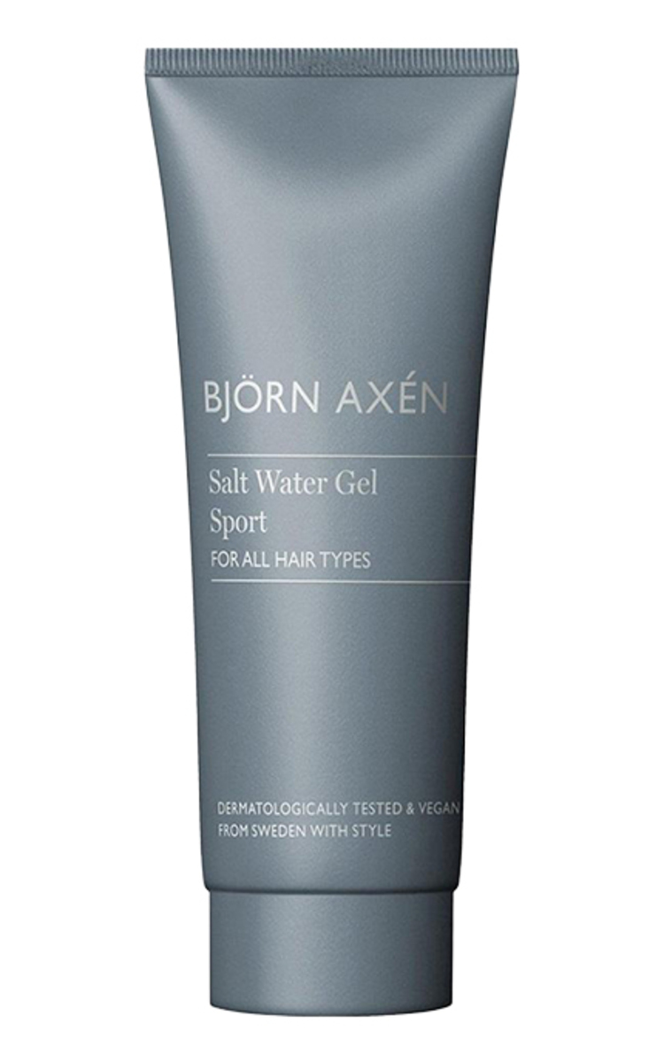 BJORN AXEN, SPORT SALT WATER GEL, jūros vandens gelis plaukams, 100 ml.