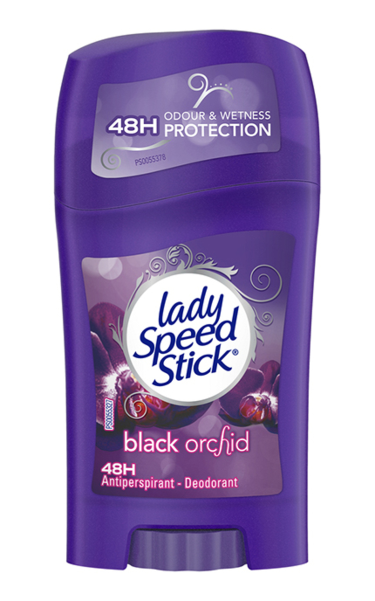 LADY SPEED STICK LADY SPEED STICK, BLACK ORCHARD, pieštukinis dezodorantas moterims, 40 g. 40 g