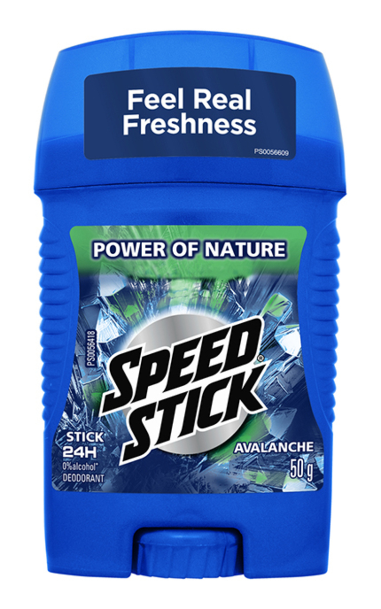 MENNEN SPEED STICK MENNEN SPEED STICK, AVALANCHE, vyriškas pieštukinis dezodorantas, 50 g. 50 g