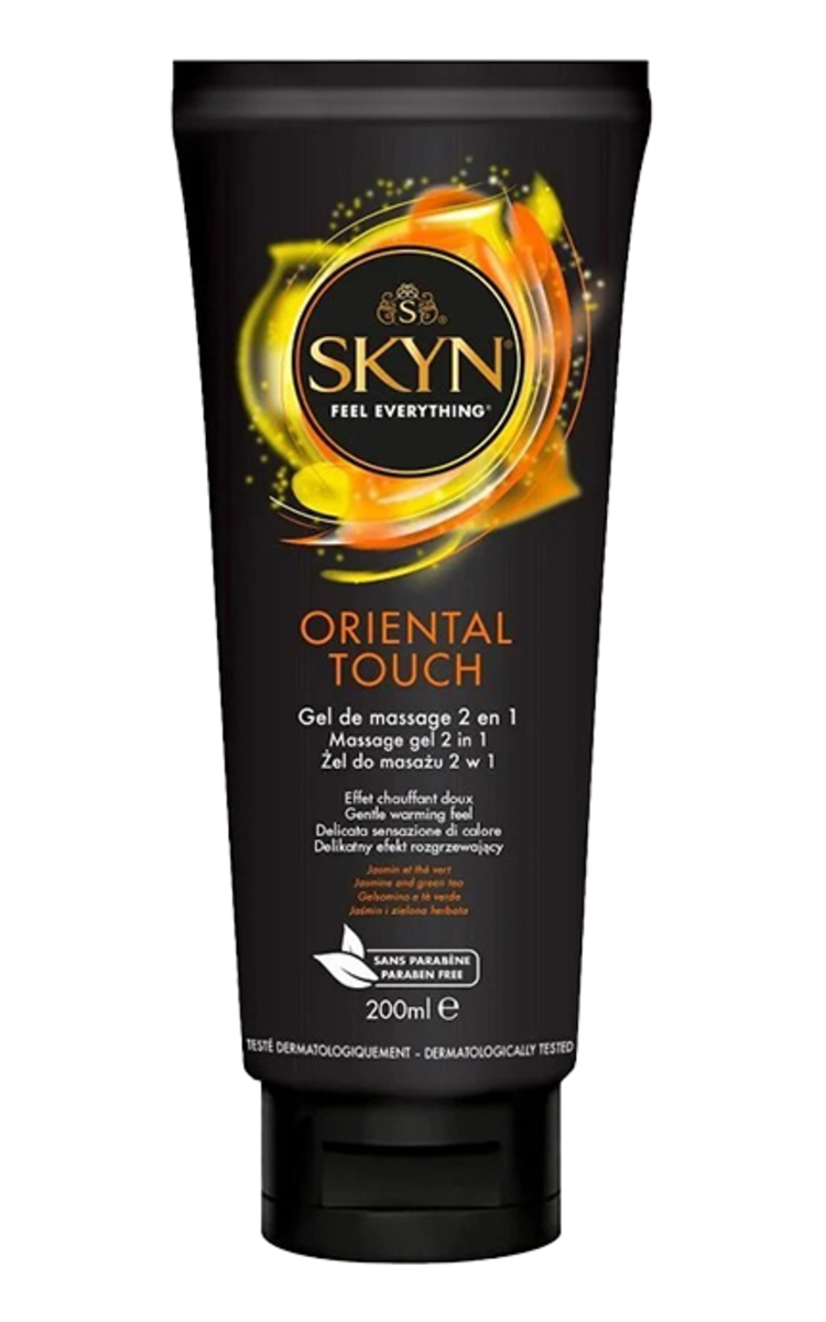 LIFESTYLES LIFESTYLES, SKYN ORIENTAL TOUCH, lubrikantas ir masažo želė, 200 ml. 200 ml