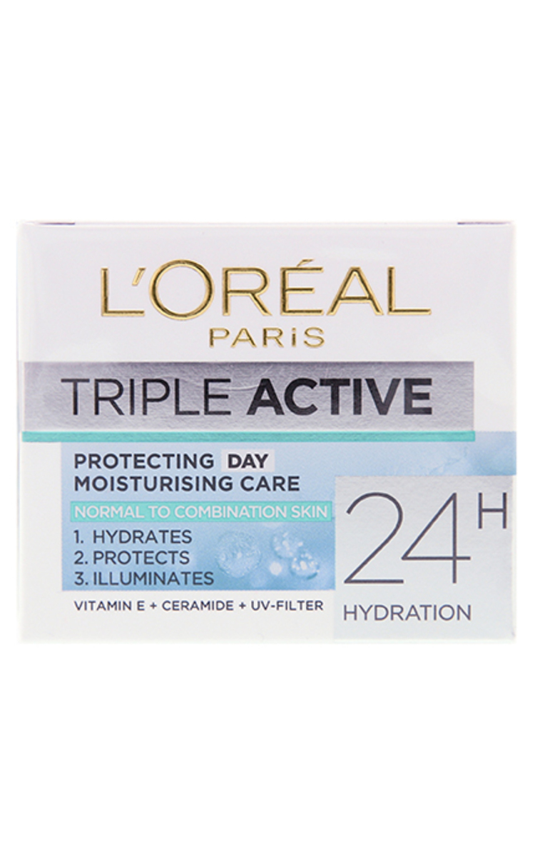 L′ORÉAL PARIS L′ORÉAL PARIS, TRIPLE ACTIVE, dieninis kremas, 50 ml 50 ml