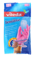 VILEDA, SENSITIVE, pirštinės, S dydis, 1 vnt.