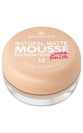 ESSENCE, NATURAL MATTE MOUSSE FOUND, kreminė pudra, 16 g