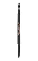 MAKE UP REVOLUTION, PRECISE BROW PENCIL, antakių pieštukas, Dark Brown, 1 vnt.