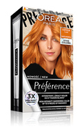 L'ORÉAL PARIS PRÉFÉRENCE, VIVID COLORS, ilgalaikiai plaukų dažai, 7.432 COPPER, 1 vnt.