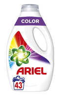 ARIEL COLOR, skystas skalbiklis buteliuose, 43 sk./ 2.15 l