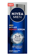 NIVEA, MEN POWER, serumas "du viename" nuo raukšlių ir pigmentinių dėmių, 30 ml