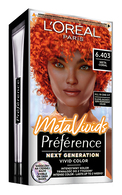 L'ORÉAL PARIS PREFERENCE, META VIVIDS, plaukų dažai, 6.403 CORAL, 1 vnt.