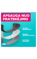 O.B., menstruacinės kelnaitės, dydis XS/S, 1 vnt.