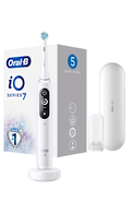 ORAL-B, IO7 SERIES, WHITE ALABASTER, elektrinis dantų šepetėlis, 1 vnt.