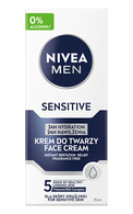 NIVEA MEN, SENSITIVE, kremas 75 ml.